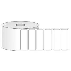 Tem nhãn - Decal trắng dạng cuộn 57.15mm x 19.05mm