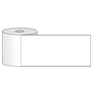 Tem nhãn - Decal trắng dạng cuộn 88.9mm x 203.2mm