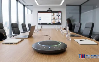 Loa Hội Nghị Là Gì? Micro Và Loa Trong Một Thiết Bị Họp Trực Tuyến