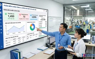 Phần mềm chấm công tính lương là gì? 7 Tiêu chí chọn cho nhà máy sản xuất