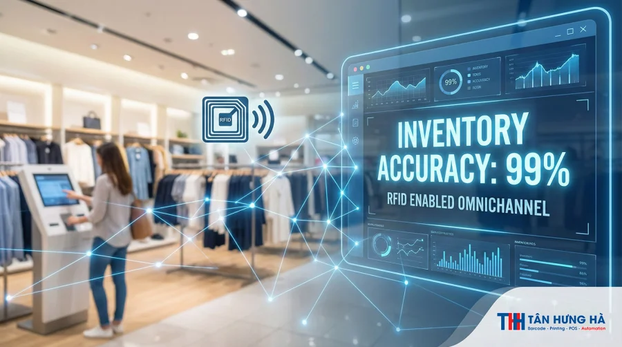 Abercrombie & Fitch Ứng Dụng RFID Tăng Độ Chính Xác Tồn Kho Lên 99%