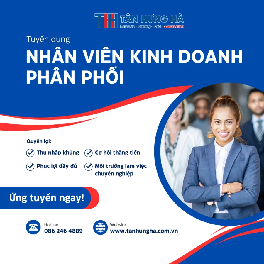 Tuyển Dụng Nhân Viên Kinh Doanh Phân Phối – Thu Nhập Không Giới Hạn!