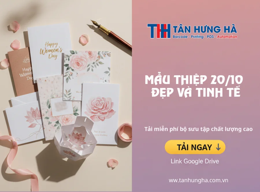 Tải Miễn Phí 25+ Mẫu Thiệp 20/10 Đẹp và Tinh Tế Nhất Năm 2026