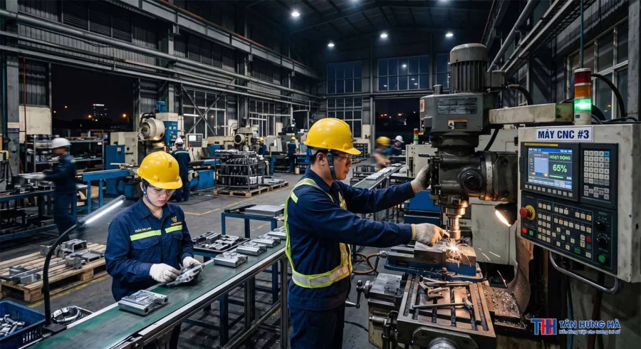 Công thức tính công ca kíp, ca đêm và tăng ca cho công nhân sản xuất chuẩn Nghị định 145/2020