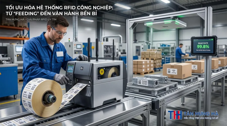 Đâu Là Các Điều Kiện Tối Ưu Cho Thẻ RFID Trong Môi Trường Công Nghiệp?