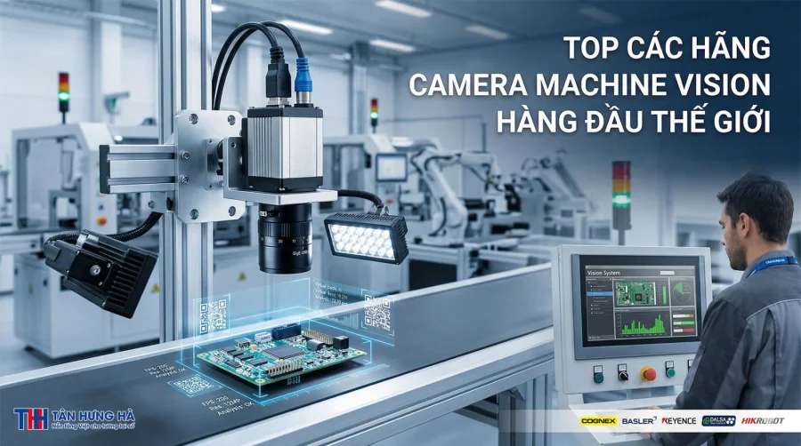 5+ Hãng Camera Machine Vision Hàng Đầu Thế Giới (Cập Nhật 2026)