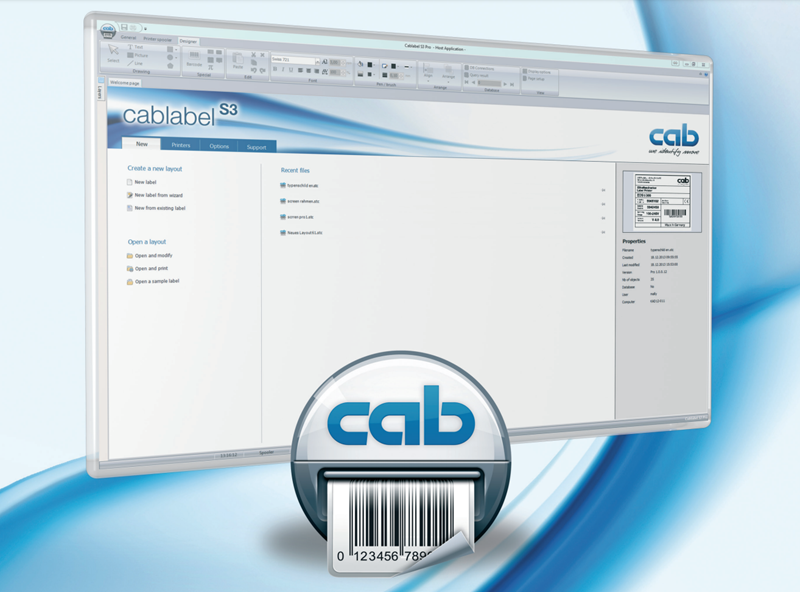 Phần mềm in tem nhãn Cablabel S3