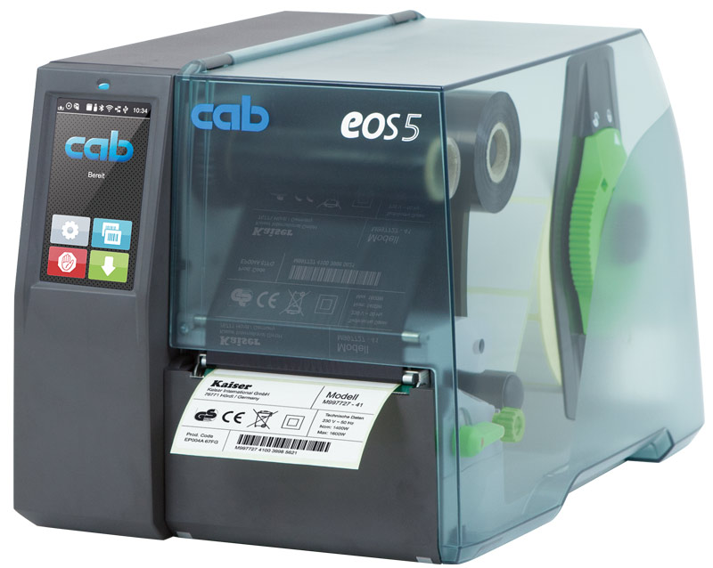 Máy in mã vạch để bàn cab EOS5 300 dpi - Desktop Printer