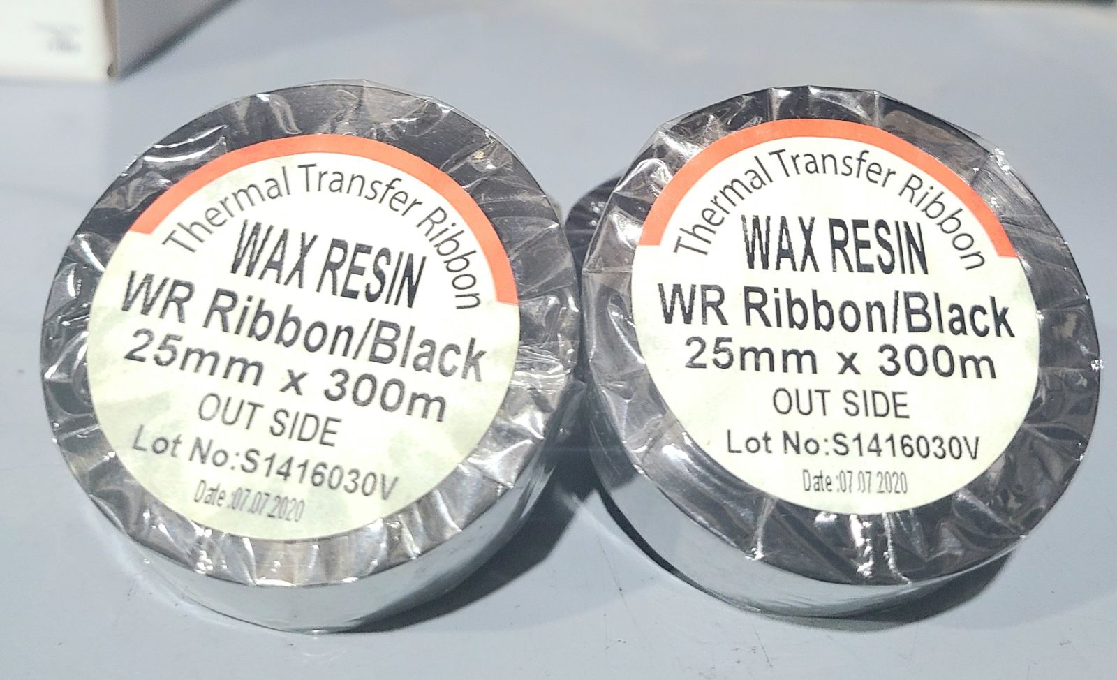 Mực in mã vạch Wax Resin 25mm x 300m