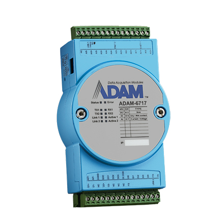 Bộ chuyển đổi tín hiệu Advantech ADAM-6717 I/O Gateway đầu vào Analog