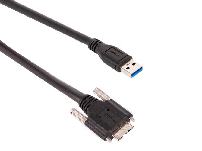 Cáp USB 3.0, Micro B sl / A, DrC, 5 m - Data Cable cho Camera công nghiệp Basler