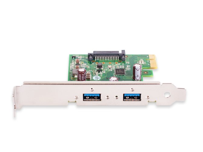 USB 3.0 Interface Card PCIe, Ren, 1 HC, x1, SATA, 2 Ports - PC Card (USB) cho Camera công nghiệp Basler