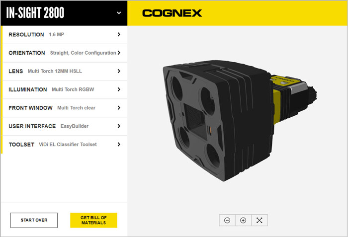 Cognex Vision In-Sight 2801M-50000-EO