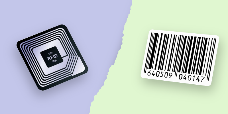 Sự khác nhau giữa Barcode và RFID